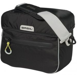 Image de Basil Miles - Sac porte-bagages - 6l jaune/noir Sacoches pour guidon