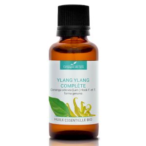 Image de La Compagnie des Sens YLANG YLANG COMPLÈTE - Huile essentielle Certifiée BIO - 100% Pure et Naturelle - 30mL