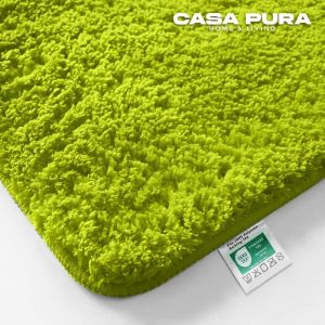 Image de Tapis de bain Sky Uni Polyester Vert pomme 70 x 120 cm