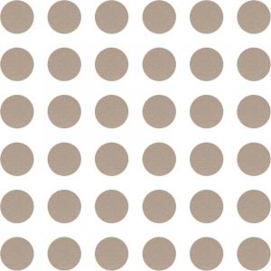 Cyclingcolors 36x Cache vis adhésif autocollant diamètre 25mm protection bouchon trou obturateur meuble table chaise maison, Cappuccino