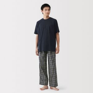 Ensemble d'int&eacute;rieur avec pantalon en double gaze pour homme