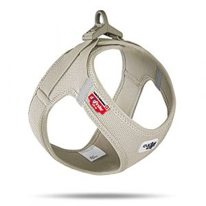Curli Vest Harness Clasp Air-Mesh Light-Tan XL