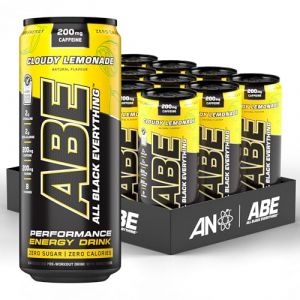 Applied Nutrition ABE Energy + Performance Cans, Cloudy Lemonade - 12 x 330 ml.