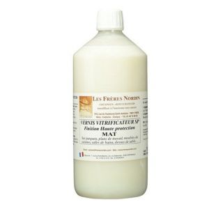 Les Frères Nordin Vernis vitrificateur finition bois mat 1 l