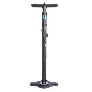 Pro pompe au sol Touring avec manomètre FV/AV 65 cm noir