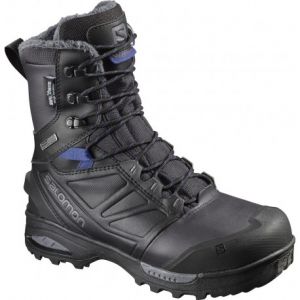 Salomon Toundra Pro CSWP W, Chaussures de Randonnée Hautes Femme, Noir (Phantom/Black/Amparo Blue 722), 39 EU