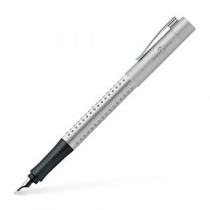 Image de Faber-Castell FC-140906 Stylo-plume Grip 2011 Argent F