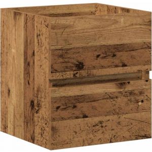 VidaXL Meuble sous évier en bois ancien 41x38.5x45 cm Bois d'ingénierie