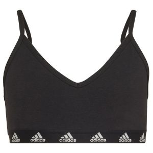 Adidas Brassière en coton Purebare Maintien léger, pointure 164 - Noir - Taille 164