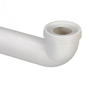 Image de GIRPI Pipe lisse longue 90° PVC MF -