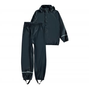 Image de name it NKNDRY Rain Set Noos Pluie, Dark Sapphire, 7 Ans Bébé Fille