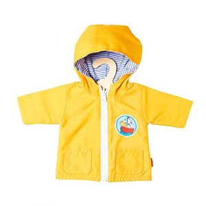 Image de Heless Imperméable double face pour poupée de 35-45 cm jaune