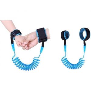 Laisse Enfant Bleu Bracelet Cordon Anti Perte Sécurité Bébé Enfant Attache Poignet