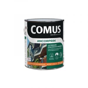 Comus ANCORPRIM blanc 2,5L Primaire d'accrochage universel pour métaux ferreux et supports difficiles