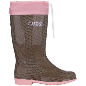Guess Botte De Pluie Fille Kaki/Rose - 35
