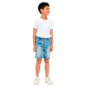name it Short 8-14 ans Bleu Clair - Taille 10 ans;11 ans;12 ans;13 ans;14 ans;8 ans;9 ans