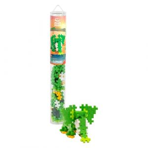 Plus Plus 100 Briques de Construction avec Tube de Rangement - Tube &Eacute;l&eacute;phant 100 Pi&egrave;ces - Jeu de Construction Enfant D&egrave;s 5 Ans - Jouet &Eacute;ducatif et Ludique pour Fille et Gar&ccedil;on