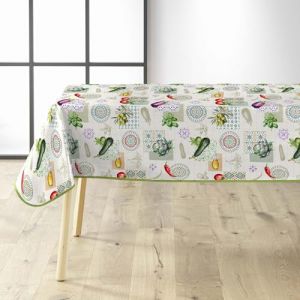 Douceur d'Intérieur Nappe Rectangle (140 x 240 cm) Vegetalia, PVC Imprimé