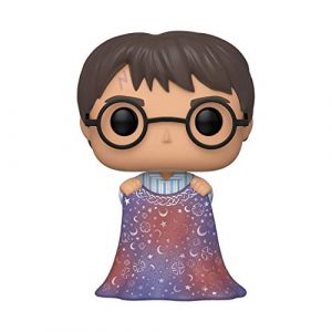 Funko Pop Potter-Harry w/Invisibility Cloak Figurine de Collection, 48063, Multicoleur, Standard