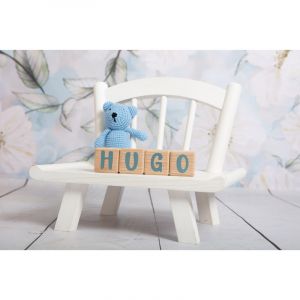 4 cubes 5x5cm + 55 stickers gris