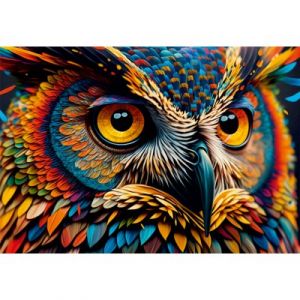 Hibou Coloré