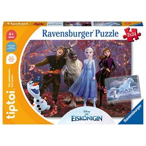 Ravensburger Tiptoi Puzzle pour les petits explorateurs : Disney La Reine des Glaces