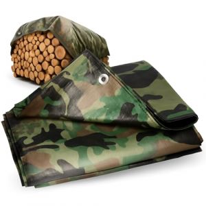 B&acirc;che camouflage 3 x 5m 90 g.