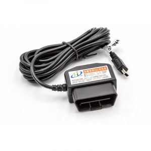 Vhbw OBD2 Mini-Câble USB Câble de recharge pour Dashcam GPS Navi Smartphone 3,5m
