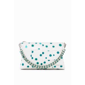 Desigual Pour femme. Sac tress? gouttes blanches
