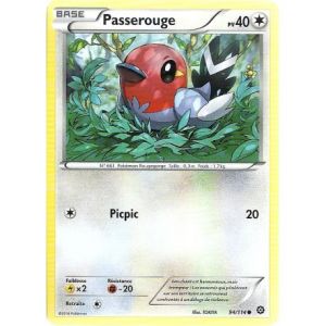 Asmod&eacute;e Passerouge - Carte Pokemon XY11 Offensive vapeur Commune