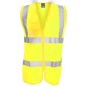 Result Gilet haute visibilité - Homme (L/XL) (Jaune fluo)