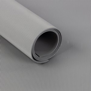 Tapis en caoutchouc Miniripp Gris 100 x 200 cm