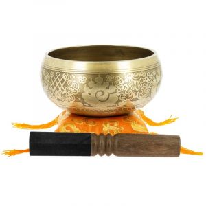 Bol chantant tibétain gravures - grand