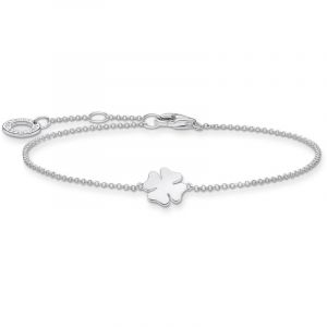 Image de Thomas Sabo Bracelet trèfle argent Argent sterling 925 Gris