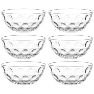 Leonardo LOT DE 6 COUPES BOL 14 CM CUCCINA OPTIC
