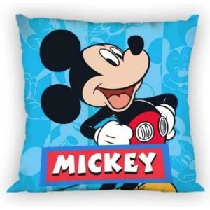 Taie doreiller - Disney - Mickey - 40x40 cm - 100% coton - Motif réversible