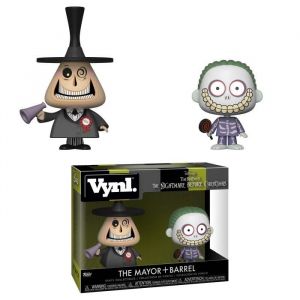 Funko 2 Figurines Vynl Disney: L'Étrange Noël de M. Jack- Le Maire & Gram