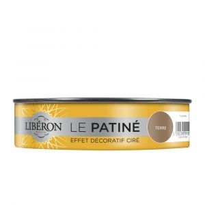 Liberon Patine boiseries effet métallisé terre 0 15L