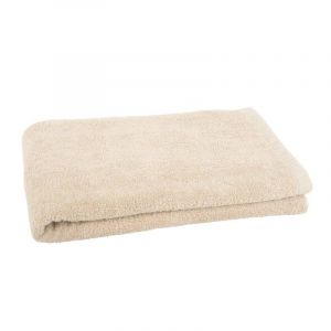Jules clarysse Serviette de toilette coton bio Bonnie --Latte