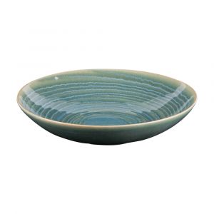 Table passion Assiette creuse moon lagon 22 cm (lot de 6)