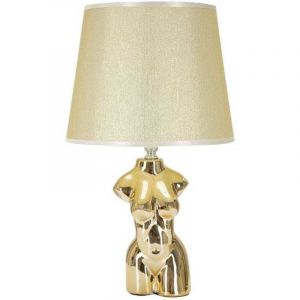 Mauroferretti - Lampe à poser en céramique Buste glam Buste femme