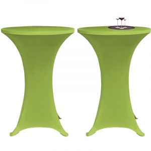 Image de VidaXL Housse de table extensible 2 pièces 80 cm