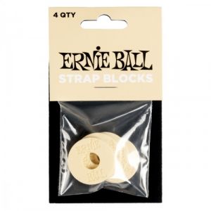 Ernie Ball STRAP BLOCKS 4 PIECES CREME