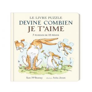 Livre-puzzle 98 pièces L'école des loisirs Devine combien je t'aime