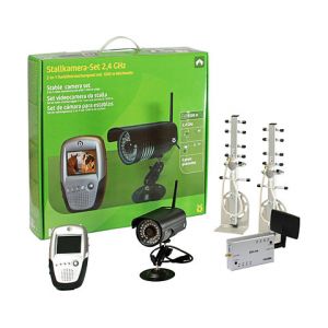 Kerbl 1085 Caméra d'étable et de remorque 2,4 GHz