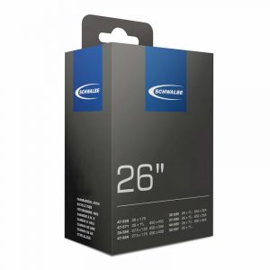 Schwalbe Chambre à air 26x1 3/8-1 1/4 Valve AV12 Noir