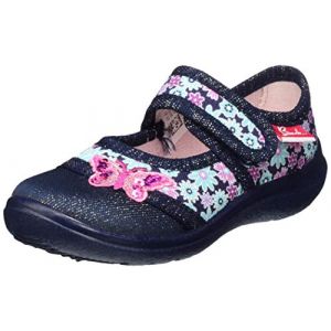 Beck Chaussons Beauty bleu foncé - Taille 26