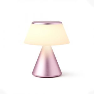 Lexon Lampe led luma s rose - D.6.9x8.1 cm