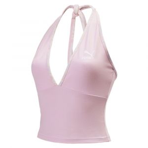 Puma Top Classics Summer Resort Halterneck Rose - Taille XS