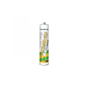 Den Braven Mastic colle polyuréthane à bas module - Polyflex 422 - cartouche - Sable - 31000130